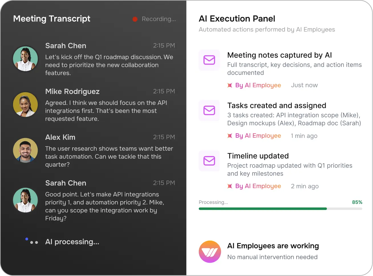 Workflow management tools ensuring team collaboration