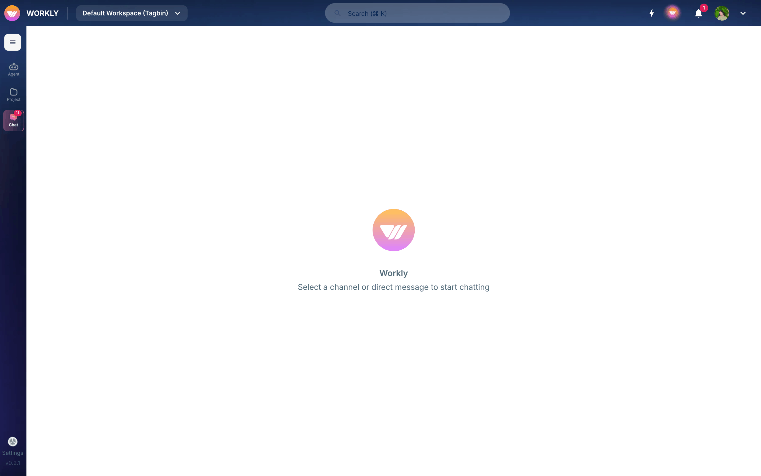 Workly workspace settings